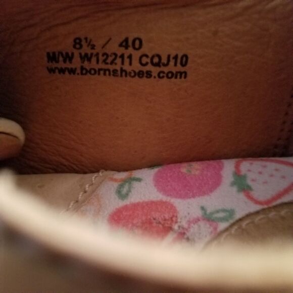 Born Sport Womens Size 81/2 Soft Tan Leather - Picture 4 of 5